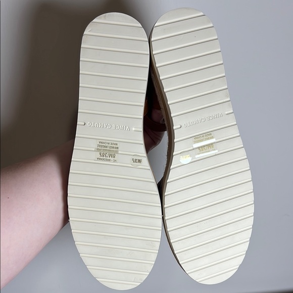 Vince Camuto Brown and Taupe Espadrille Sandals, Women’s 8 - Picture 8 of 9